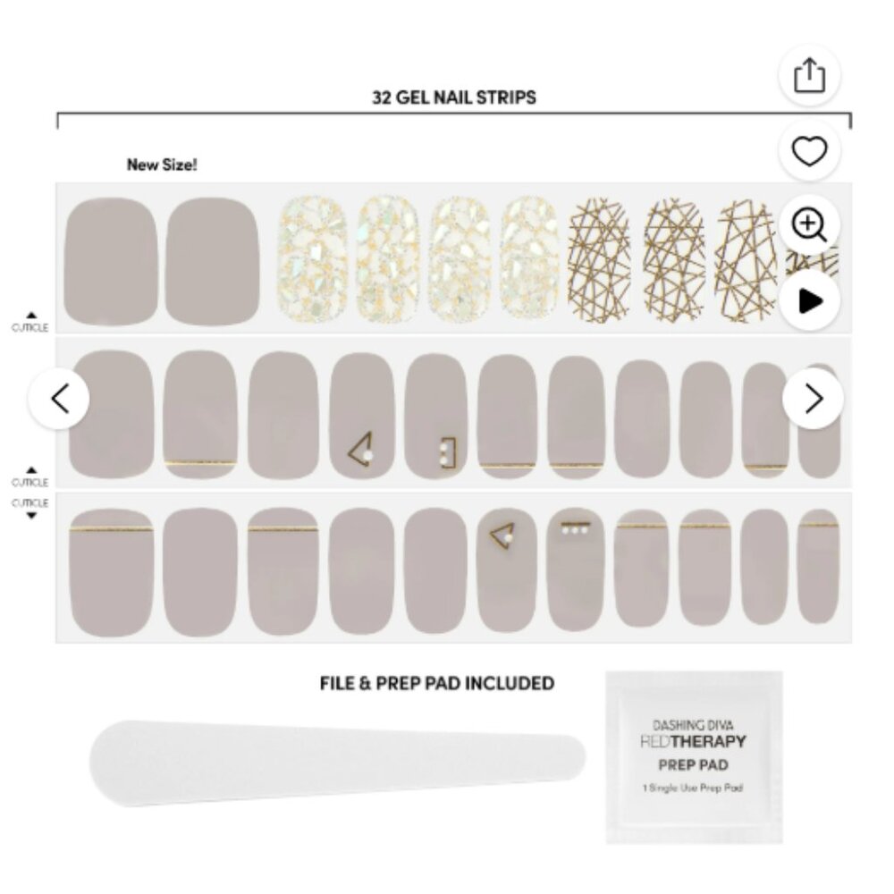 Dashing Diva Gloss Ultra Gel Palette - All Lined Up - Picture 2 of 9